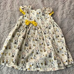 Handmade snoopy girls dress size 4